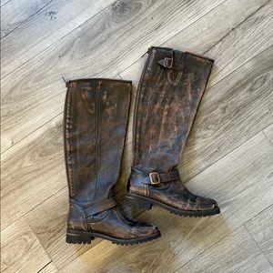 Freebird leather Battle boots 10 EUC